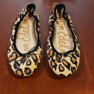 Like NEW Sam Edelman 'Felicia' Leopard Print Flats